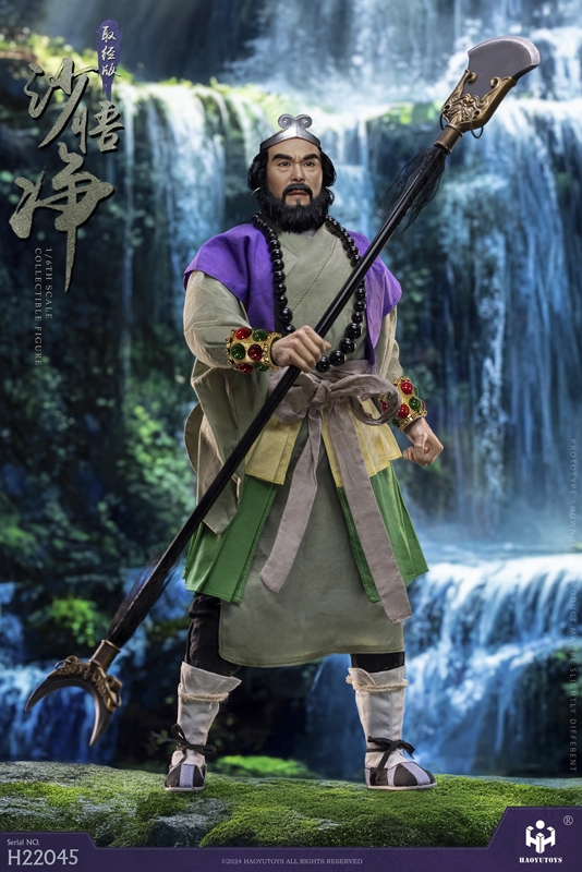 Shawujing Take Lection Pilgrimage Version (Rooted Hair) - Myth Series - Haoyu Toys 1/6 Scale Figure