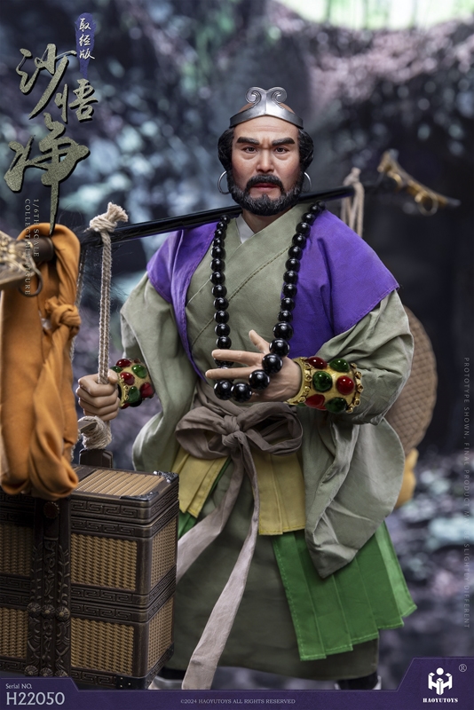 Shawujing Take Lection Pilgrimage Version (Gel Hair) - Myth Series - Haoyu Toys 1/6 Scale Figure