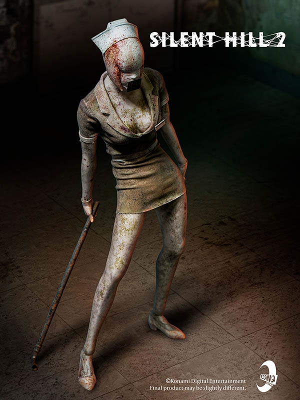 Silent Hill Bobble Head Nurse & Pyramid Head Costume