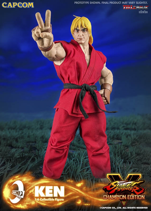 Ken Masters - Street Fighter - Iconiq Studios 1/6 Scale Figure