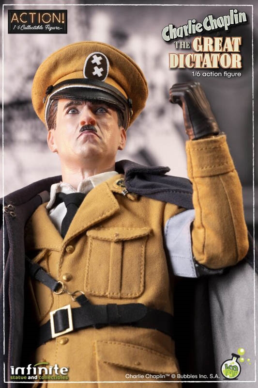 Charlie Chaplin - The Great Dictator - Regular Version - Infinite Statue x Kaustic Plastik 1/6 Scale Figure