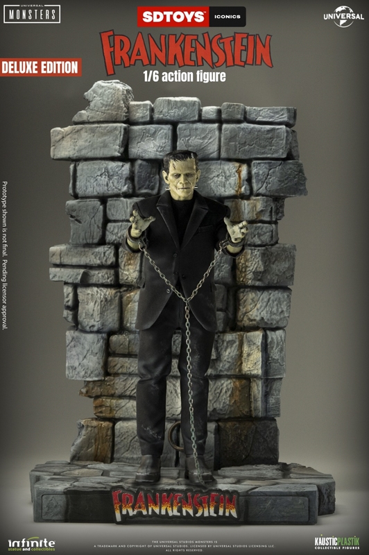 Frankenstein's Monster Deluxe Edition - Infinite Statue 1/6 Scale Figure