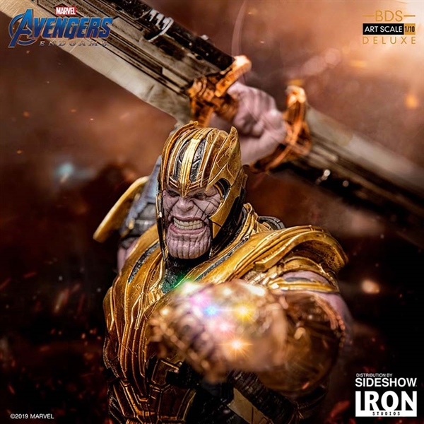 Iron studios Diorama Marvel Star Lord Avengers Brown