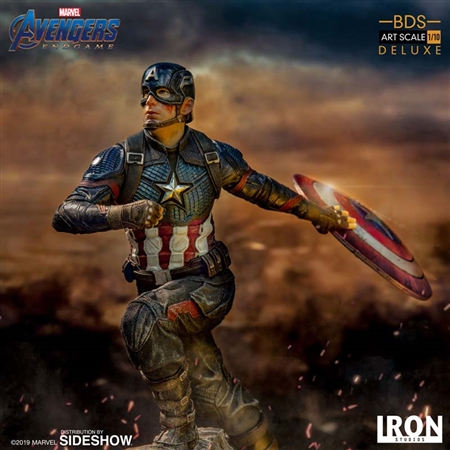 Captain America Deluxe - Avengers: Endgame - Iron Studios Art Scale 1/10 Statue
