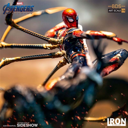 Iron Spider VS Outrider - Avengers: Endgame - Iron Studios Art Scale 1/10 Statue