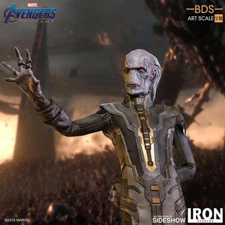 Ebony Maw - Black Order - Avengers: Endgame - Battle Diorama Series Art Statue - Iron Studios 1/10 Scale