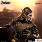 Corvus Glaive - Black Order - Avengers: Endgame - Battle Diorama Series Art Statue - Iron Studios 1/10 Scale