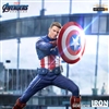 Captain America 2023 Statue - Avengers: Endgame - Battle Diorama Series Art Statue - Iron Studios 1/10 Scale