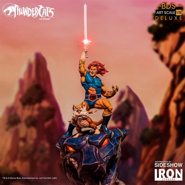 Lion-O & Snarf - Thundercats - Iron Studios 1/10 Scale Statue