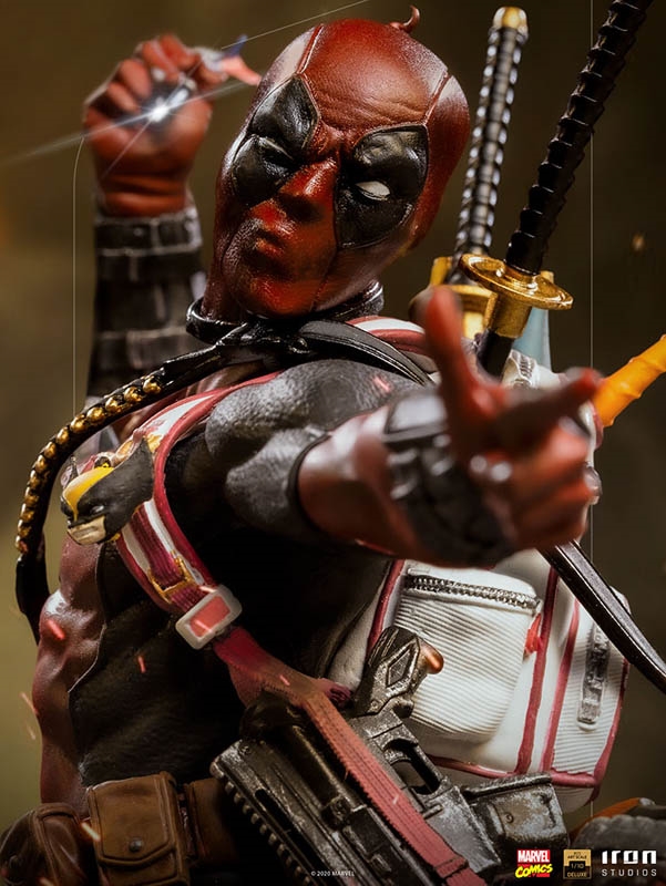 Deadpool Deluxe - Marvel Comics - Iron Studios 1/10 Scale Statue