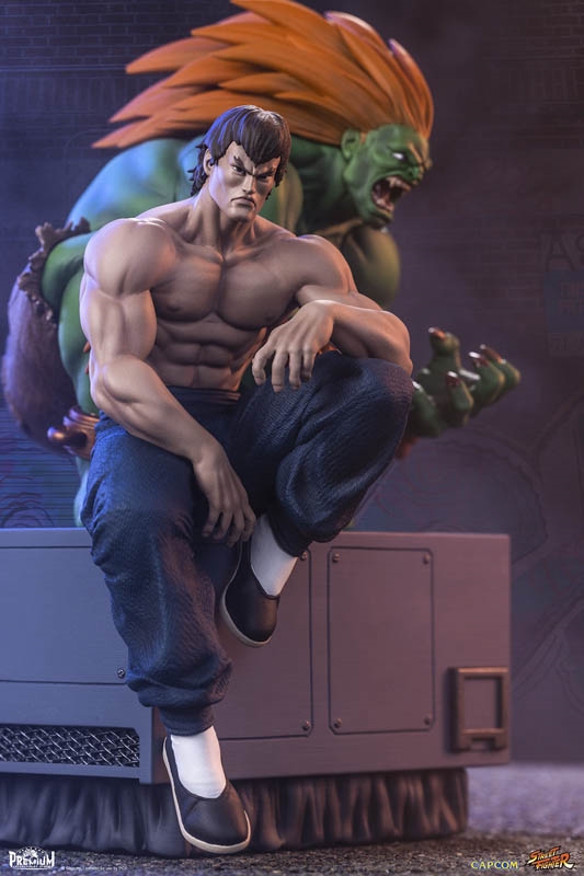 Blanka & Fei Long - Street Fighter - PCS 1/10 Scale Statue