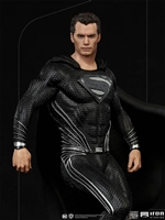 Superman Black Suit - Zack Snyder's Justice League - Iron Studios 1/10 Statue