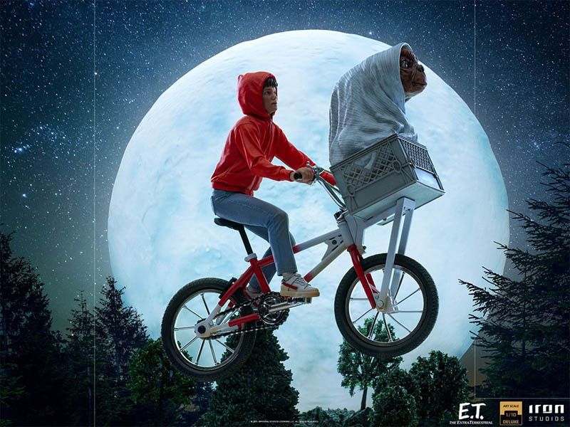E.T. & Elliot Deluxe - E.T. The Extra-Terrestrial - Iron Studios 1/10 Art Scale Statue