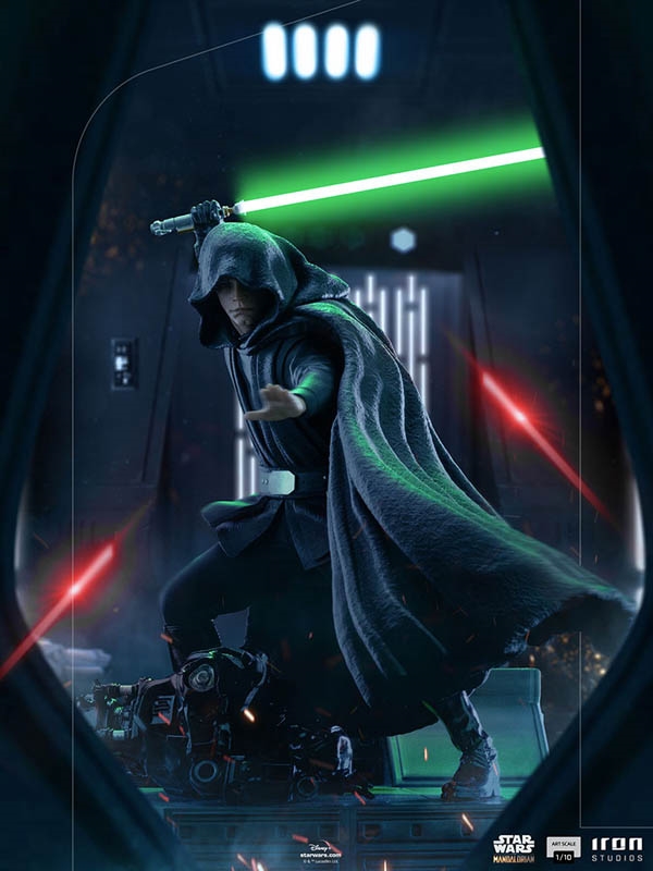 Luke Skywalker (Combat Version) - Star Wars: The Mandalorian - Iron Studios 1/10 Scale Statue
