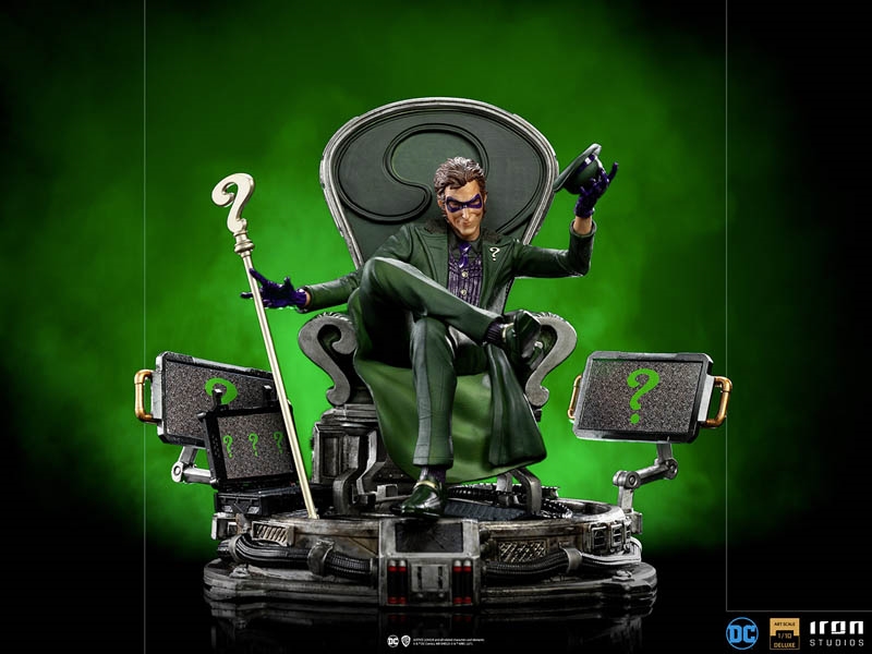 The Riddler Deluxe - DC Comics - Iron Studios 1/10 Scale Statue