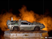 DeLorean III - Back to the Future - Iron Studios 1/10 Art Scale Statue