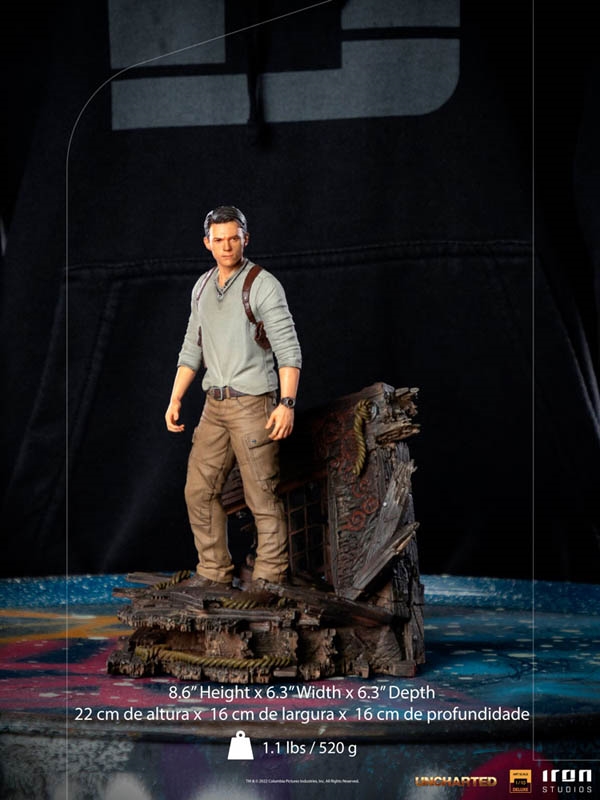 Nathan Drake Deluxe - Uncharted - Iron Studios 1/10 Scale Statue