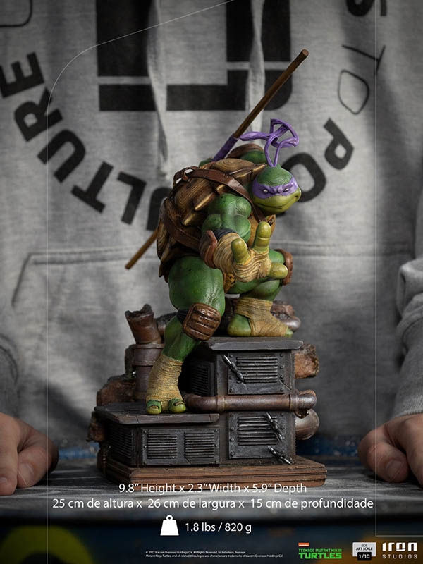 Donatello 1:10 Scale Statue by Iron Studios