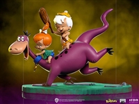 Dino Pebbles and Bamm-Bamm - The Flintstones - Iron Studios 1/10 Scale Statue
