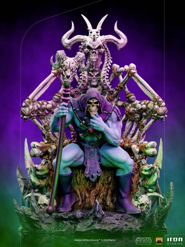 Skeletor on Throne Deluxe - Masters of the Universe - Iron Studios 1/10 Scale Statue