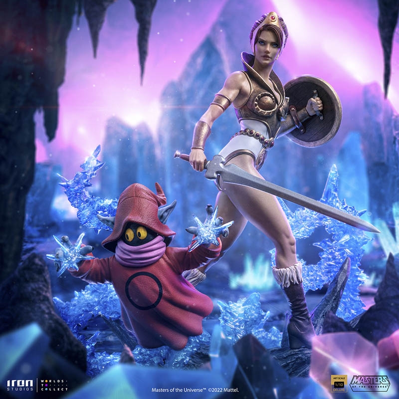 Teela & Orko Deluxe - Masters of the Universe - Iron Studios 1/10 Scale ...