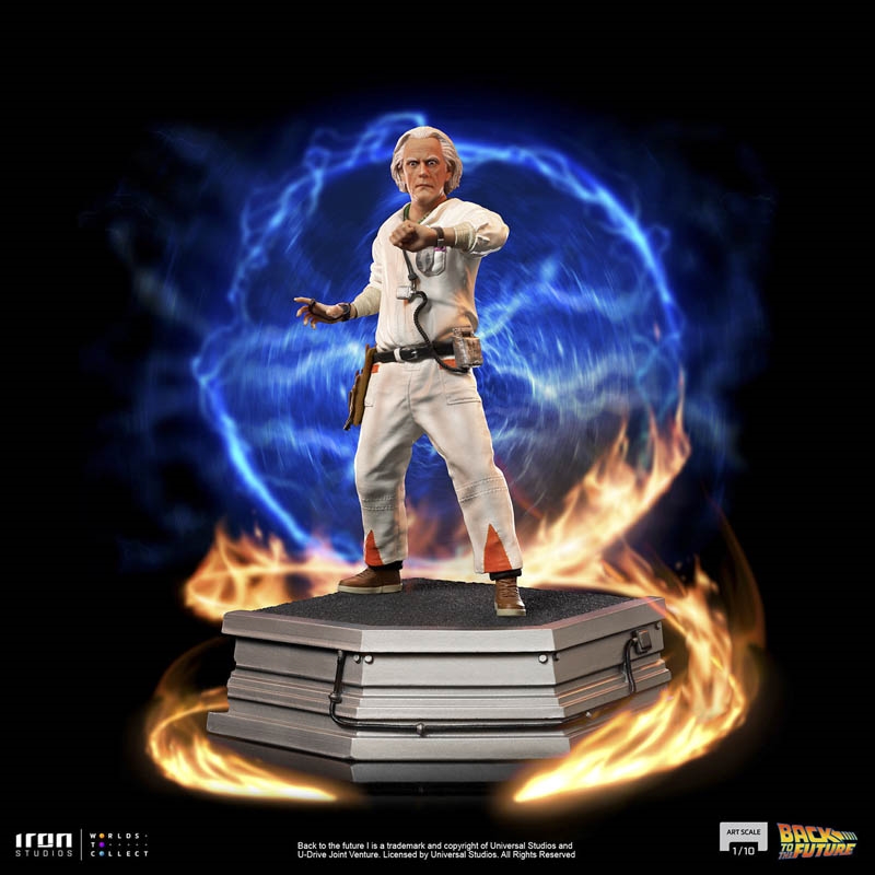 Doc Brown - Back to the Future - Iron Studios 1/10 Scale Statue