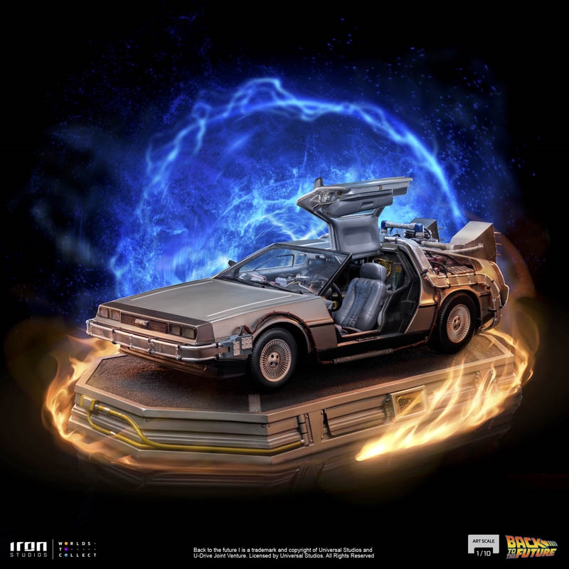 DeLorean - Back to the Future - Iron Studios 1/10 Scale Statue