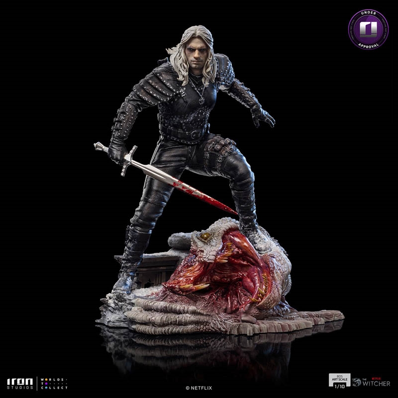 Geralt of Riviera - The Witcher - Iron Studios 1/10 Scale Statue