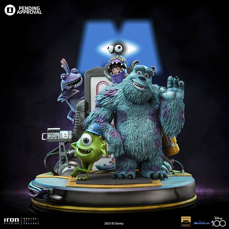 Monsters, Inc. 1:10 Scale Statue by Iron Studios