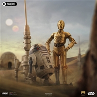 C-3PO and R2-D2 Deluxe - Star Wars - Iron Studios 1/10 Scale Statue