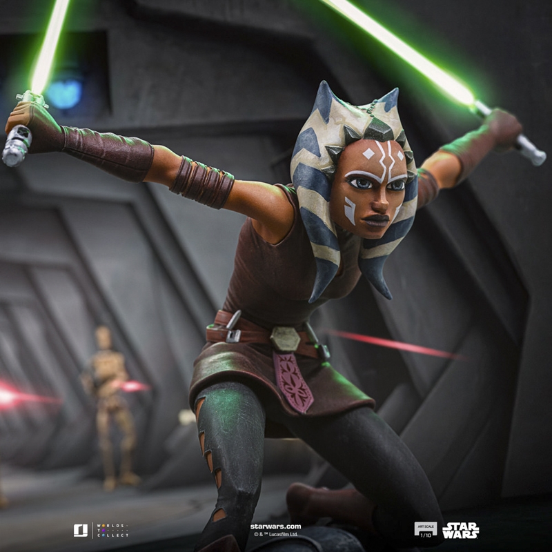 Ahsoka Tano - Star Wars - Iron Studios Art Scale 1/10 Scale Statue