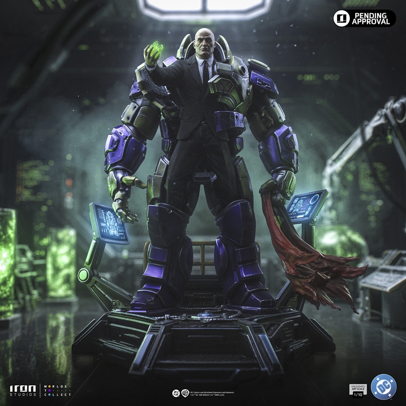 Lex Luthor Unleashed - DC Comics - Iron Studios Art Scale 1/10 Scale Statue