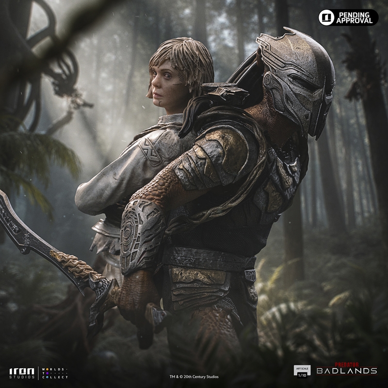 Dek & Thia - Predator: Badlands - Iron Studios Art Scale 1/10 Scale Statue
