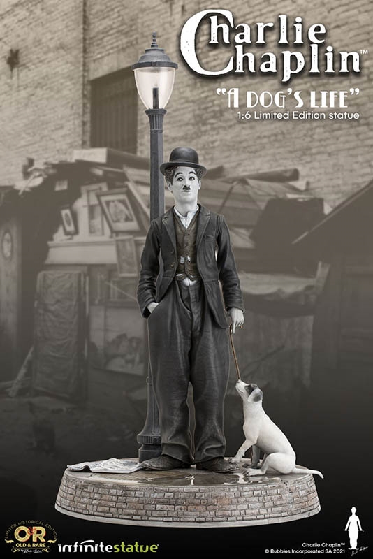 Charlie Chaplin “A Dog’s Life” - Infinite Statue 1/6 Scale Statue
