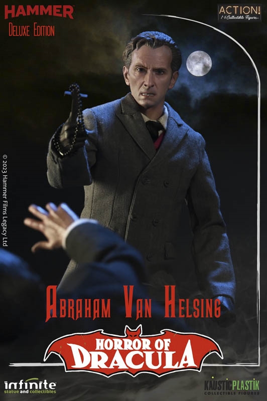 Peter Cushing as Van Helsing - Deluxe Version - Hammer Horror of Dracula - Infinite Statue x Kaustic Plastik 1/6 Scale Figure