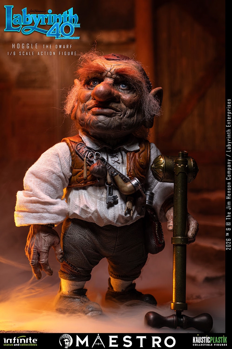 Hoggle the Dwarf - Labyrinth  - Infinite Statue x Kaustic Plastik 1/6 Scale Figure