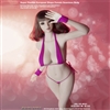 Large Bust Caucasian Pale Seamless Body With Detachable Foot 3.0 WS01 - Jiaou Doll 1/6 Scale Figure