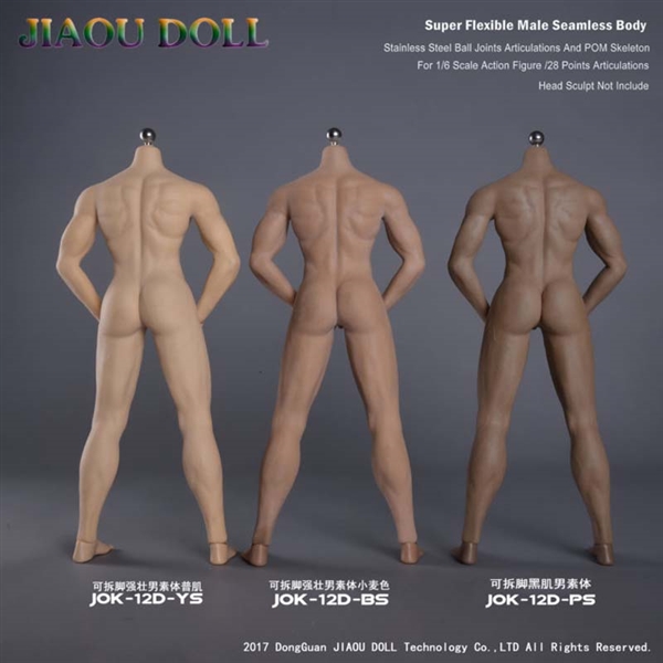 Free Shipping within US Two 1:6 Male/Female 12" Action Figures Waist Doll Stand 
