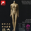 Female Body 3.0 - Metal Core, Detachable Feet - Brown Skin - Jiaou Doll 1/6 Scale Figure