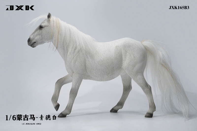 Mongolian Horse - Prancing Version B - Version 5 - JXK 1/6 Scale Model