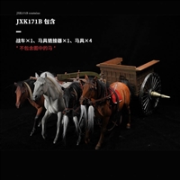 Warring States War Chariot - Four-Horse Version B - JXK 1/6 Scale Vehicle Accessory