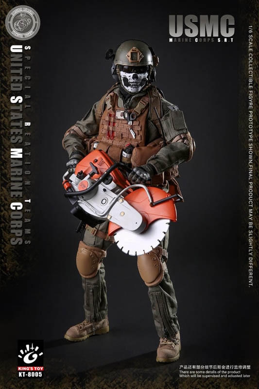 U.S. Marine Corps Special Response Team - King's Toy 1/6 Scale Figure