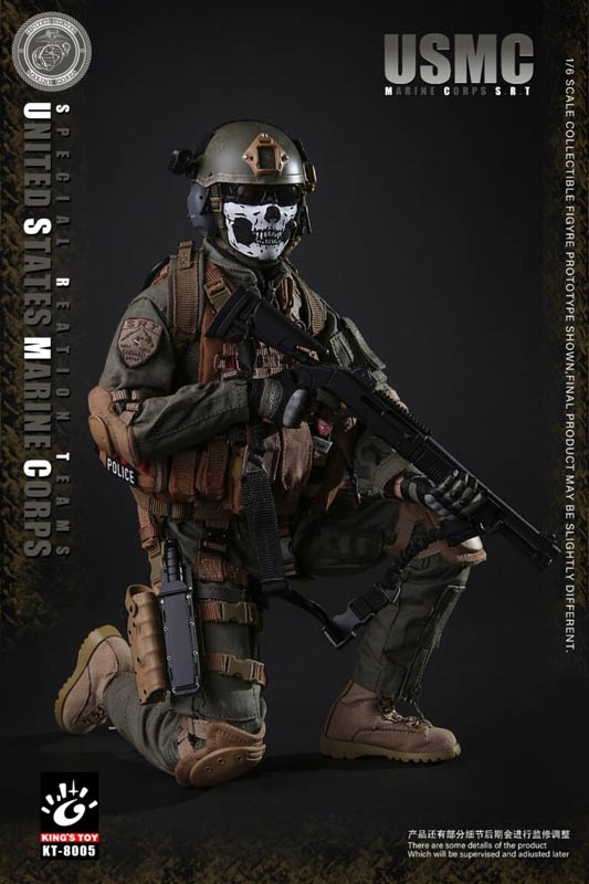 U.S. Marine Corps Special Response Team - King's Toy 1/6 Scale Figure