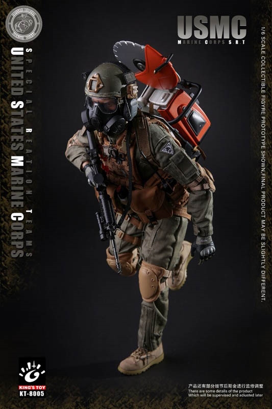 U.S. Marine Corps Special Response Team - King's Toy 1/6 Scale Figure