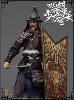 Qi Troop - Walk Camp Guard Leader - Kong Ling Ge 1/6 Scale Figure