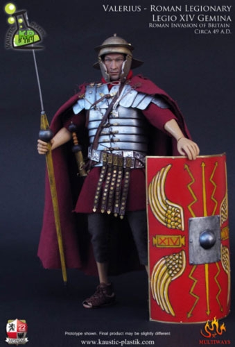Valerius: Roman Legionary Figure by Kaustic Plastik