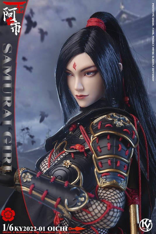 Oichi - Japanese Warring States Period Female Warrior - KY Workshop 1/6 Scale Figure