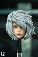 Robot War Female Head- LZ Toys Cosplay Series 1/6 Scale Accessory