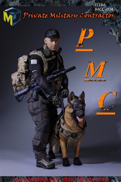 MC Toys Action Figures 1/6 Scale Private Military Contractor Hands w/ Pegs