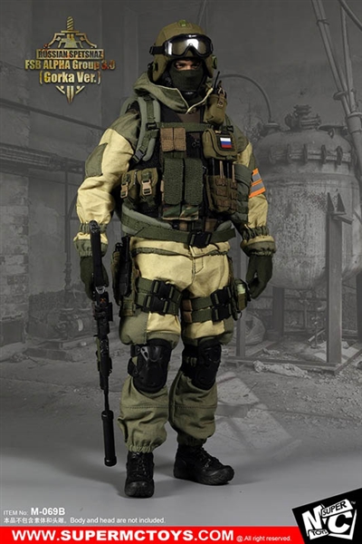 Russian Spetsnaz--FSB Alfa Group 3.0 (Gorka Version) - MC Toys 1/6